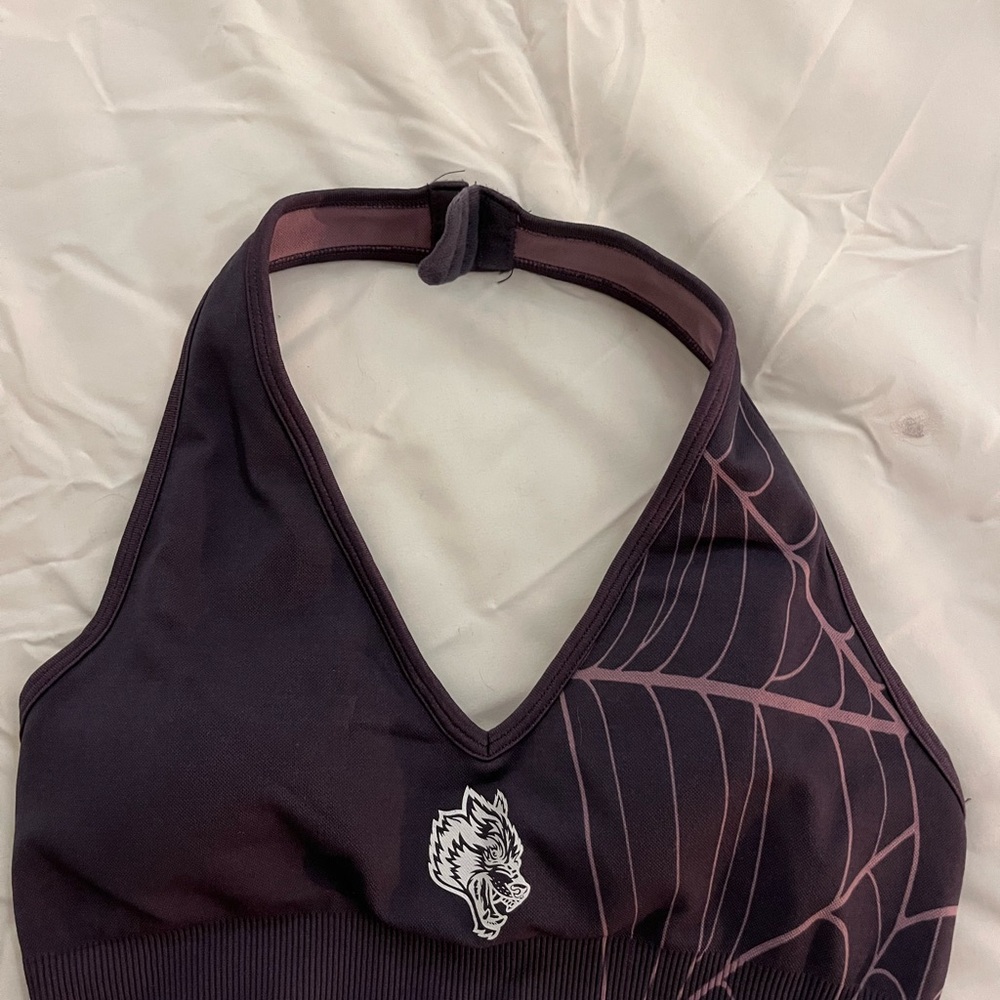 Women's Black Halter Bralette